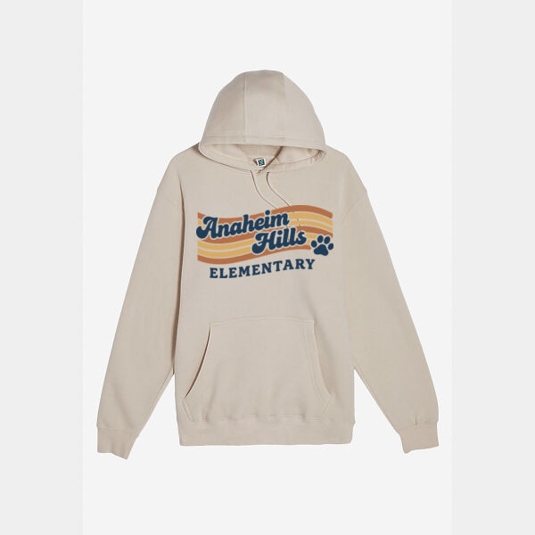 AHES Youth Retro Design Hooded Sweatshirt Thumbnail
